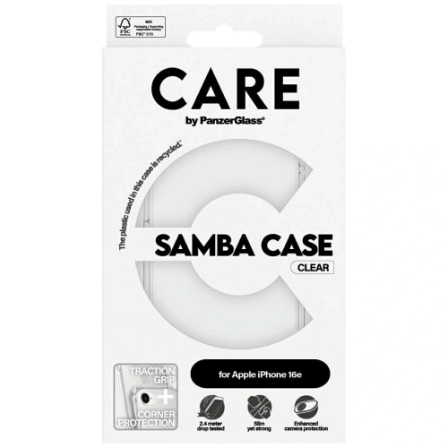 Buy CARE by PanzerGlass Fashion Apple iPhone 16e clear - PZG984 - {ean13} - Home Screen Store Europe