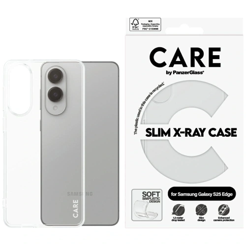Kup Etui CARE by PanzerGlass Fashion X-Ray do Samsung Galaxy S25 Edge przezroczysty - PZG990 - {ean13} - Sklep Home Screen