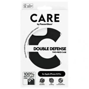 Kup Etui CARE by PanzerGlass Feature Double Defense Case do Apple iPhone 16 Pro czarny - PZG994 - {ean13} - Sklep Home Screen
