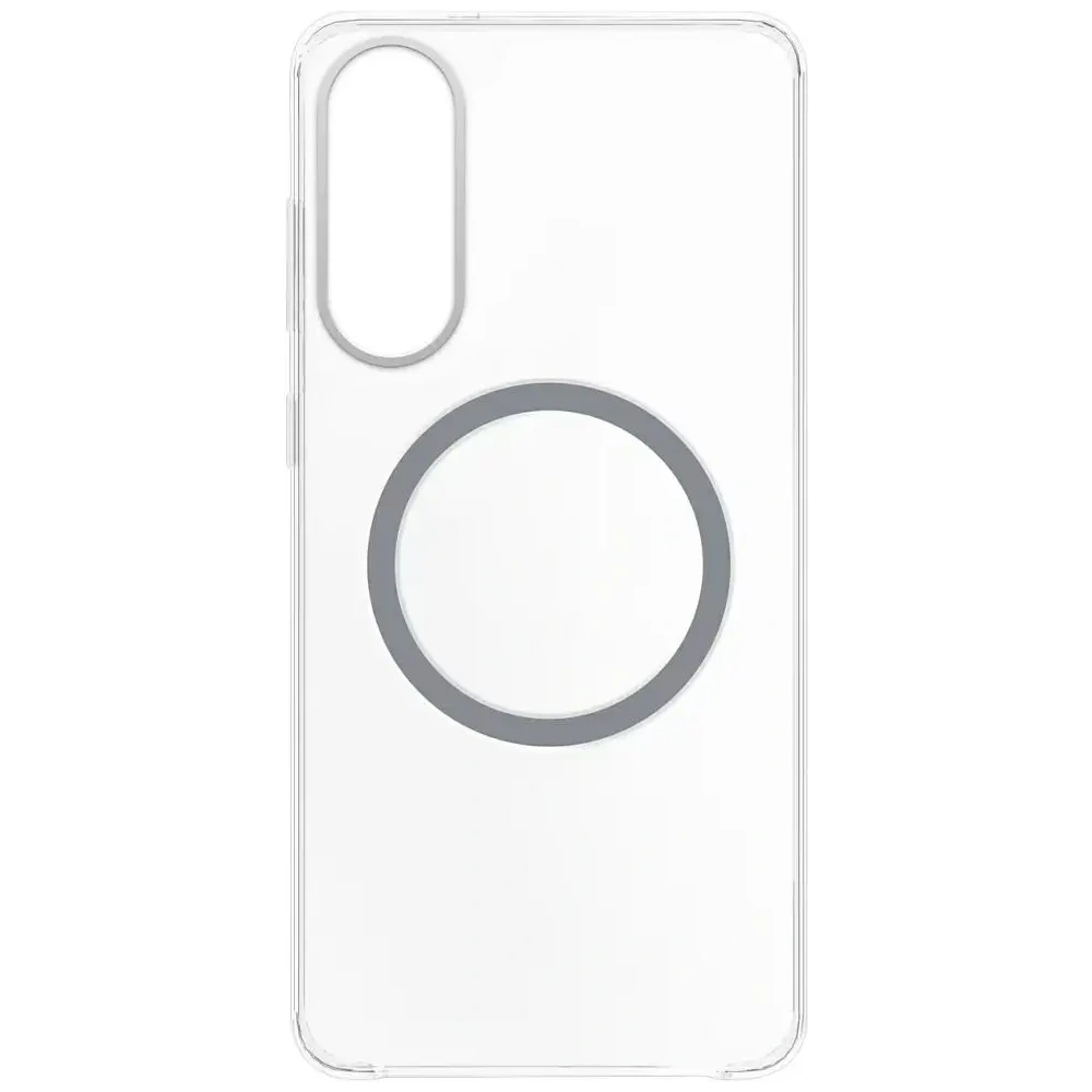 Etui Samsung Clear Magnet Case do Galaxy S25 Edge przezroczysty