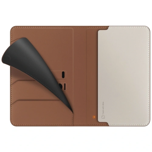 Kup UNIQ Belmont husă pentru pașaport cu Apple Find My, blocare RFID, bej caramel. - UNIQ1548 - {ean13} - Sklep Home Screen