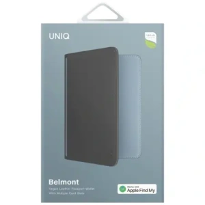 Kup UNIQ Belmont cestovní pouzdro na pas s Apple Find My, RFID blokací, šedá-modrá - UNIQ1549 - {ean13} - Sklep Home Screen