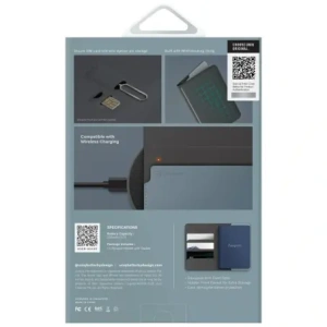 Kup UNIQ Belmont cestovní pouzdro na pas s Apple Find My, RFID blokací, šedá-modrá - UNIQ1549 - {ean13} - Sklep Home Screen