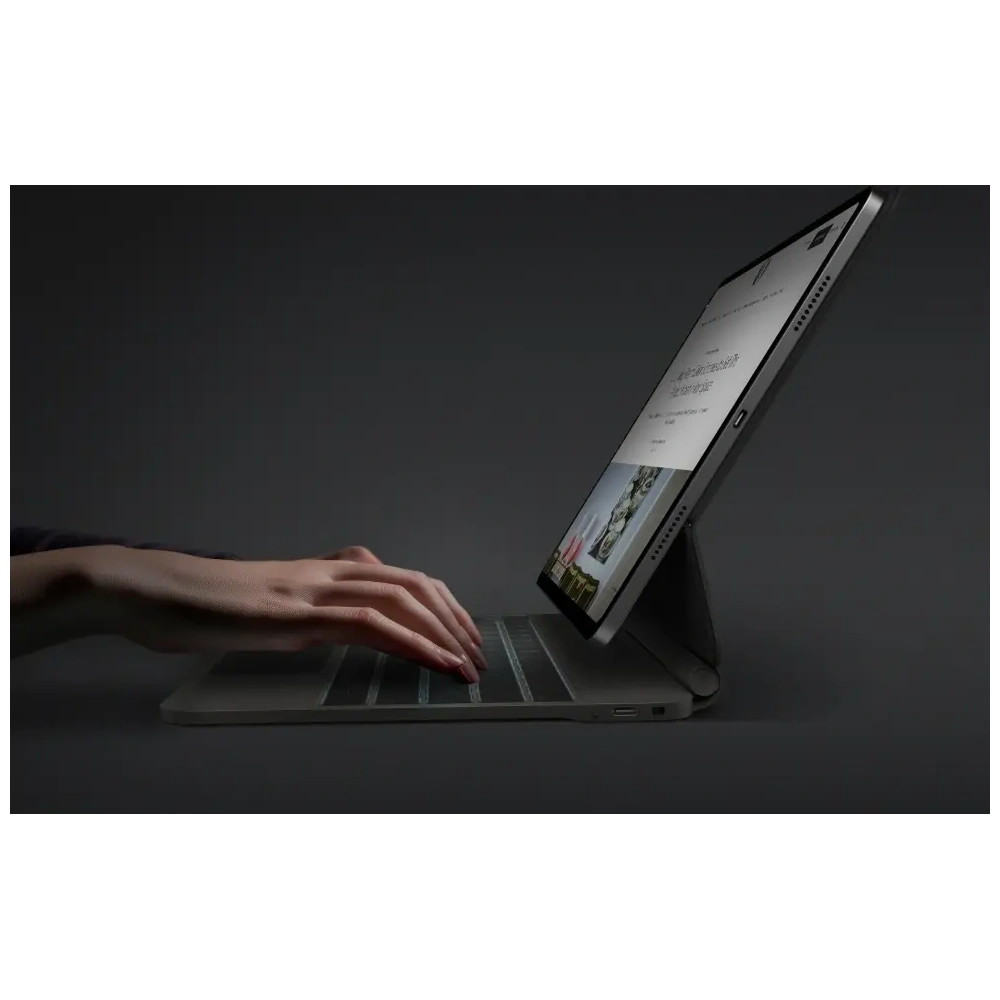 Etui z klawiaturą UNIQ Venno Pro Magnetic Smart do Apple iPad Pro 13" 2024 (7. generacji) czarny