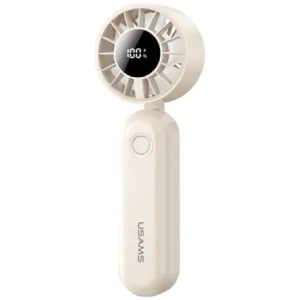 Kup USAMS Mini ZB352 Faltbarer Handventilator 1200mAh beige - USA1290 - {ean13} - Sklep Home Screen