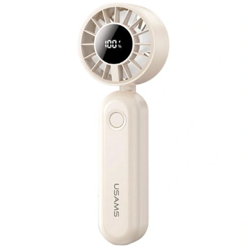 Kup USAMS Mini ZB352 Faltbarer Handventilator 1200mAh beige - USA1290 - {ean13} - Sklep Home Screen