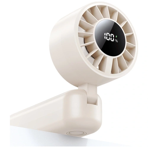 Kup USAMS Mini ZB352 Faltbarer Handventilator 1200mAh beige - USA1290 - {ean13} - Sklep Home Screen