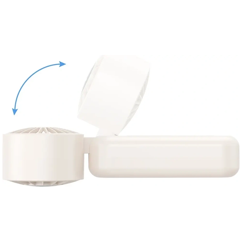 Składany wiatrak ręczny USAMS Mini ZB352 1200mAh beżowy