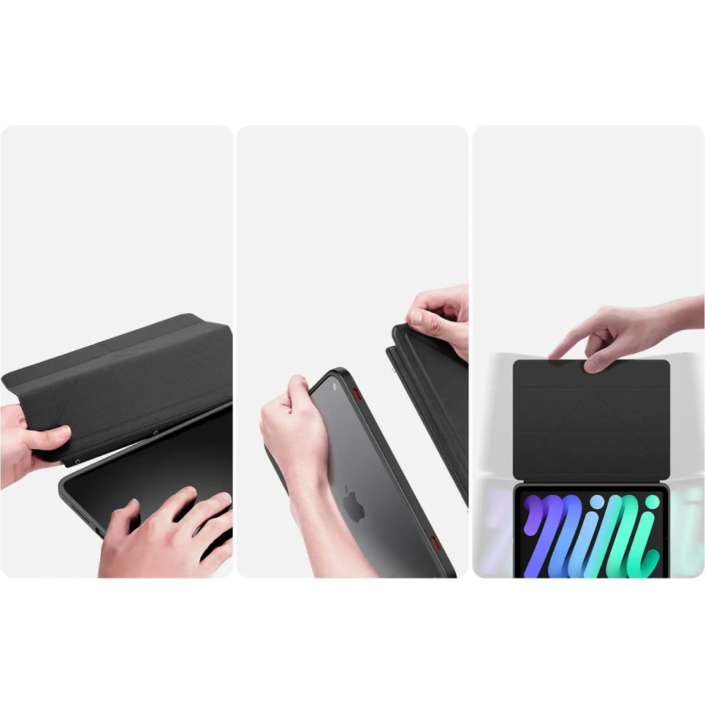 Etui Dux Ducis Magi do Apple iPad mini 8.3" 2021 (6. generacji) czarny