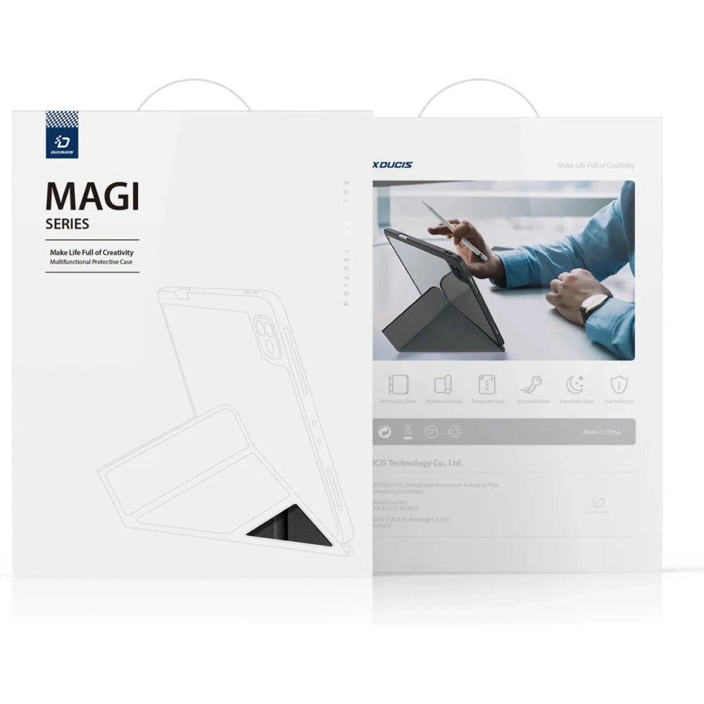 Etui Dux Ducis Magi do Apple iPad mini 8.3" 2021 (6. generacji) czarny