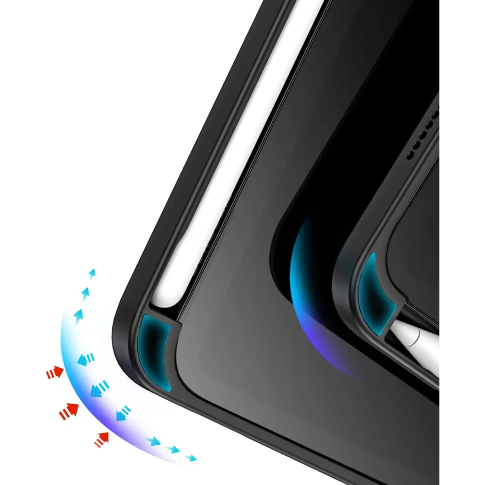 Etui Dux Ducis Magi do Apple iPad mini 8.3" 2021 (6. generacji) czarny