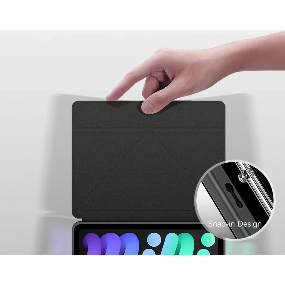 Etui Dux Ducis Magi do Apple iPad mini 8.3" 2021 (6. generacji) czarny