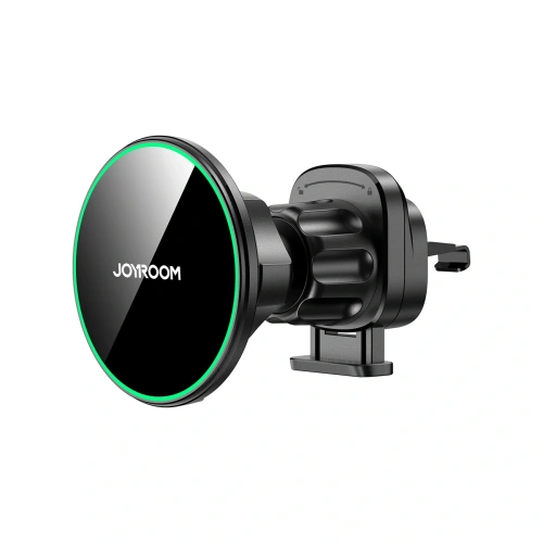 Kup Joyroom JR-ZS412 Qi2 15W černý držák do auta s bezdrátovou nabíječkou na vzduchový ventil - JYR1252 - {ean13} - Sklep Home Screen