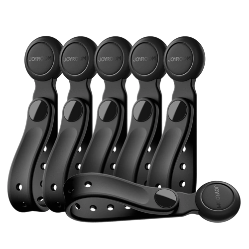 Kup Joyroom JR-ZS422 Curea de silicon pentru cabluri cu magnet Neagră [6 PACHET] - JYR1253 - {ean13} - Sklep Home Screen