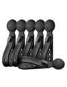 Kup Joyroom JR-ZS422 Curea de silicon pentru cabluri cu magnet Neagră [6 PACHET] - JYR1253 - {ean13} - Sklep Home Screen