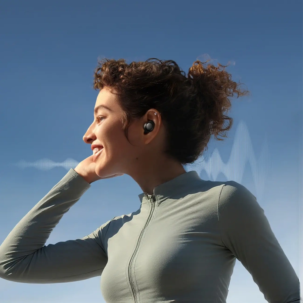 Bezprzewodowe słuchawki dokanałowe Joyroom Jdots JR-DB3 Bluetooth 5.4 TWS czarne