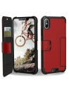 Etui UAG Urban Armor Gear Metropolis Apple iPhone XS Max (piros)