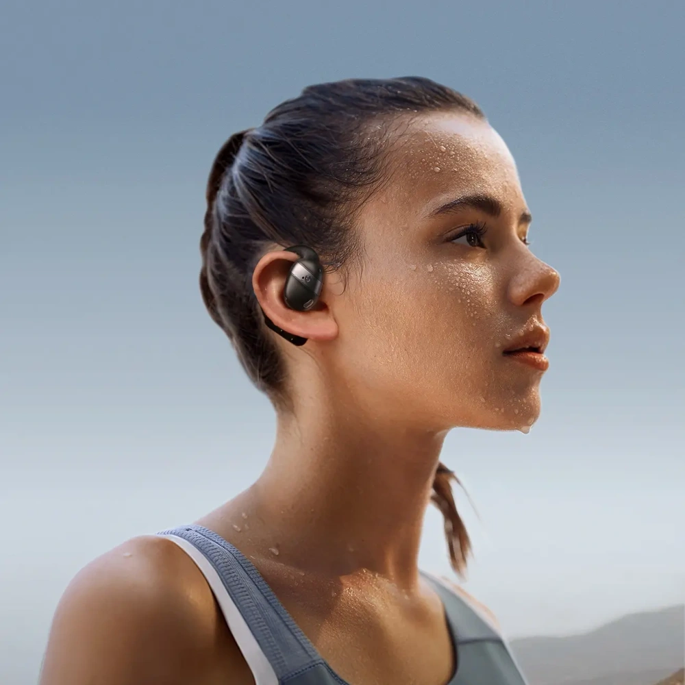 Bezprzewodowe słuchawki Joyroom Openfree JR-OE4 open-ear Bluetooth 5.4 TWS czarne