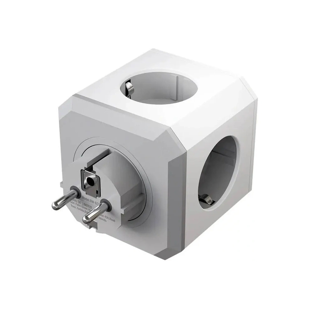 Kostka zasilająca BlitzWolf BW-EC2 8w1 4xAC / 2xUSB-A / 2xUSB-C