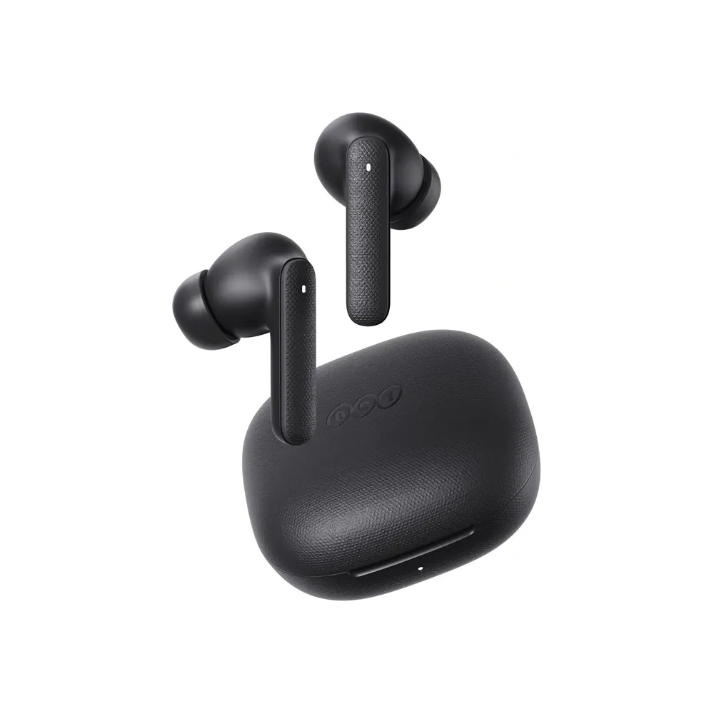 Bezprzewodowe słuchawki dokanałowe QCY Buds T43 TWS Bluetooth 5.3 szary