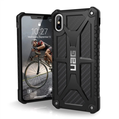 Kup Urban Armor Gear Apple UAG Tasche Monarch iPhone XS Max (Kohlefaser) - UAG050CARB - {ean13} - Sklep Home Screen
