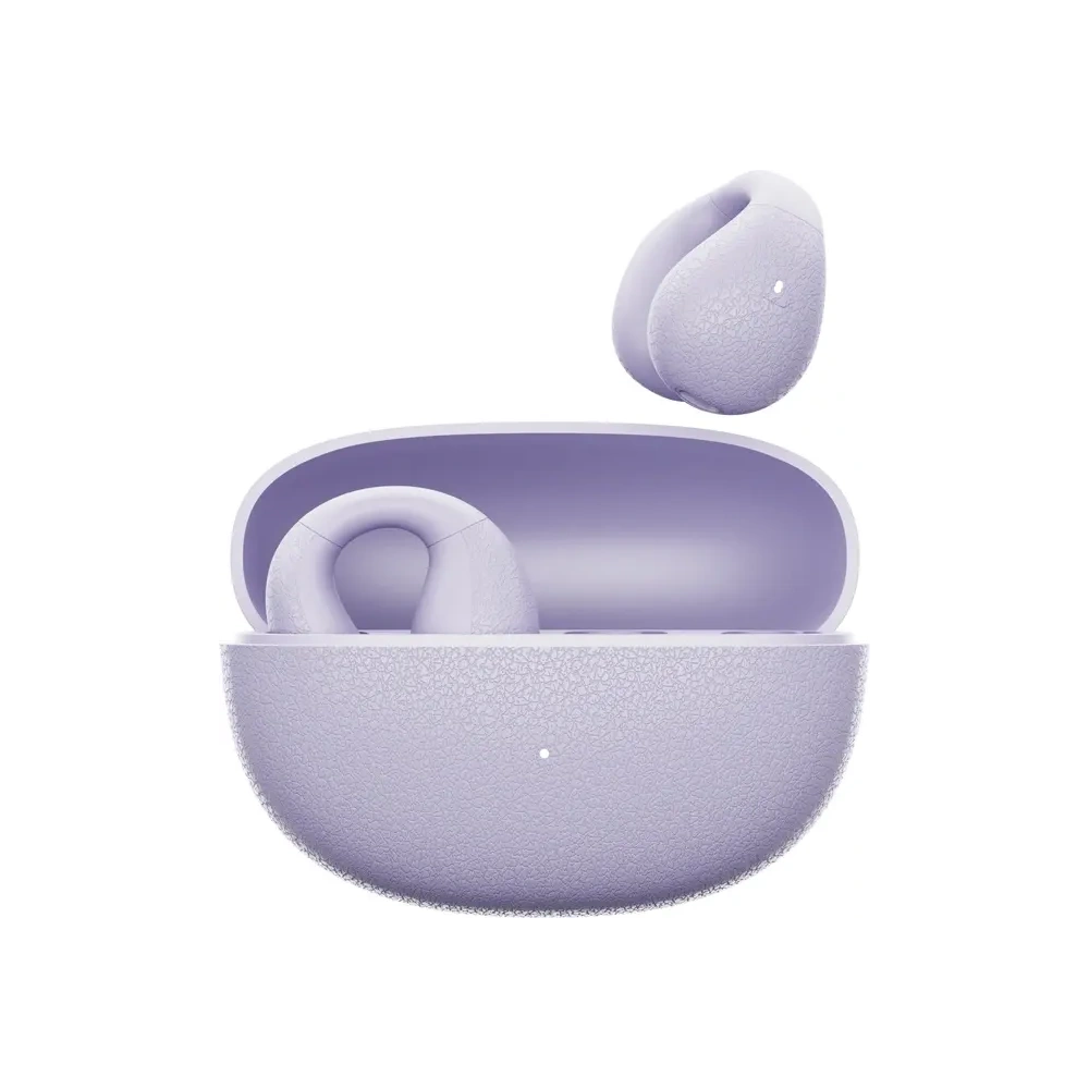 Bezprzewodowe słuchawki Clip-On QCY Crossky C10 Bluetooth 5.4 fioletowy