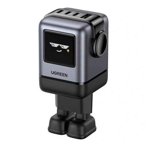 Kup Încărcător UGREEN Nexode Robot GaN USB-A, 3xUSB-C 100W (negru) - UGR5641 - {ean13} - Sklep Home Screen