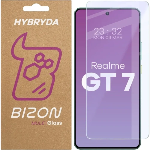 Kup Elastyczne szkło hybrydowe Bizon Glass Mule do Realme GT 7 - BIZ9526 - {ean13} - Sklep Home Screen