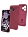 Silikonowe etui Bizon Soft Case do Honor 400 Lite 5G ciemnofioletowe
