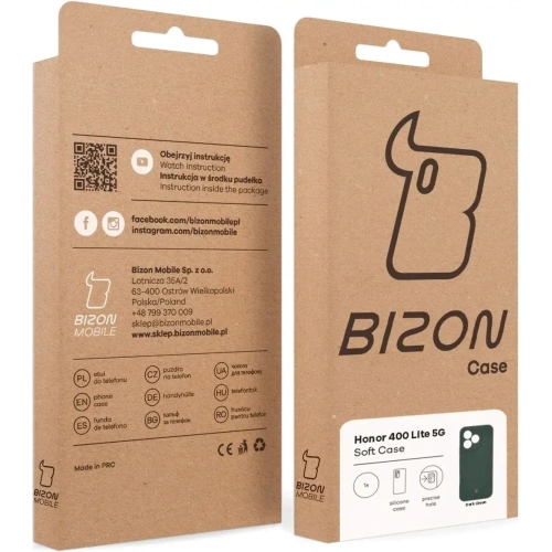 Buy Bizon Soft Case Honor 400 Lite 5G dark green - BIZ9535 - {ean13} - Home Screen Store Europe
