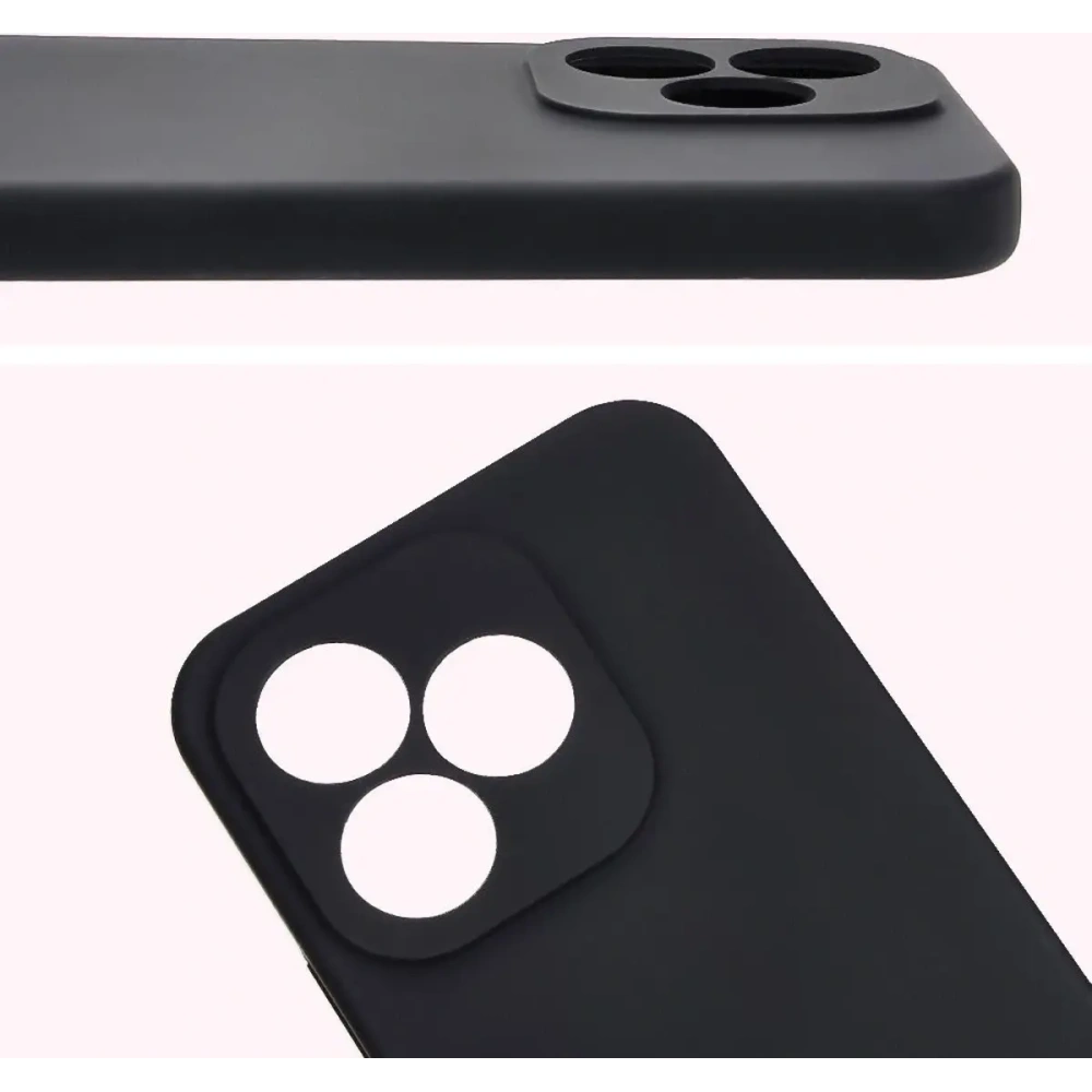 Silikonowe etui Bizon Soft Case do Honor 400 Lite 5G czarne