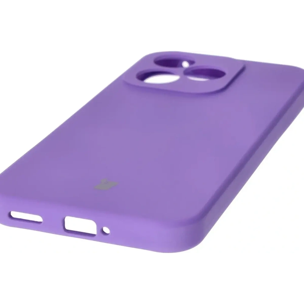 Silikonowe etui Bizon Soft Case do Honor 400 Lite 5G fioletowe