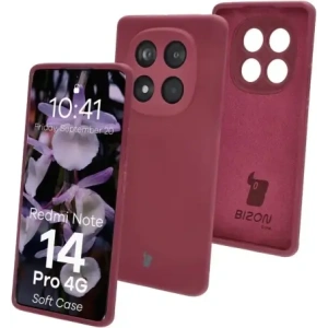 Kup Bizon Soft Case Xiaomi Redmi Note 14 Pro 4G sötétlila - BIZ9539 - {ean13} - Sklep Home Screen
