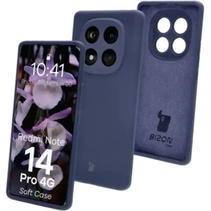 Kup Bizon Soft Case Xiaomi Redmi Note 14 Pro 4G sötétkék - BIZ9540 - {ean13} - Sklep Home Screen