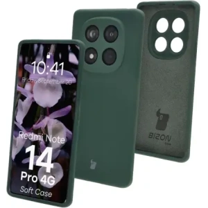 Kup Bizon puha tok Xiaomi Redmi Note 14 Pro 4G sötétzöld - BIZ9541 - {ean13} - Sklep Home Screen