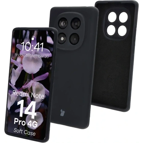Kup Bizon Soft Case Xiaomi Redmi Note 14 Pro 4G fekete - BIZ9542 - {ean13} - Sklep Home Screen