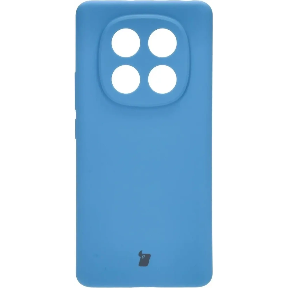 Silikonowe etui Bizon Soft Case do Xiaomi Redmi Note 14 Pro 4G niebieskie