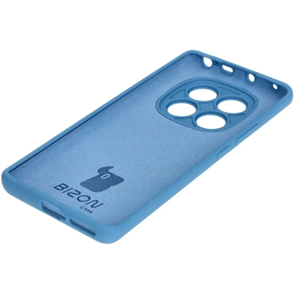 Silikonowe etui Bizon Soft Case do Xiaomi Redmi Note 14 Pro 4G niebieskie