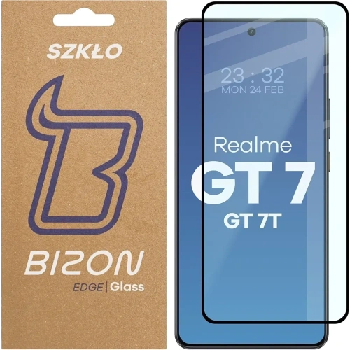 Kup Bizon Glass Edge 2 Realme GT 7 / Realme GT 7T fekete keret - BIZ9545 - {ean13} - Sklep Home Screen