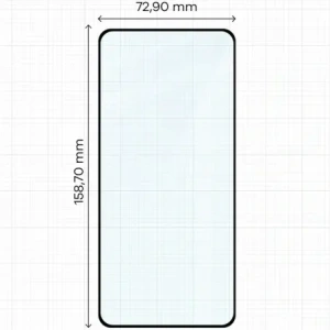 Buy Bizon Glass Edge 2 Realme GT 7 / Realme GT 7T black frame - BIZ9545 - {ean13} - Home Screen Store Europe