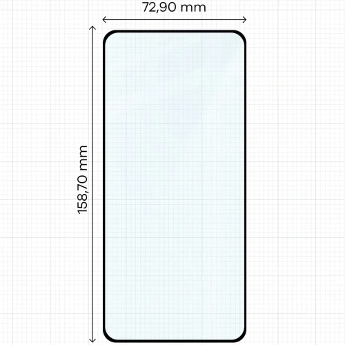 Kup Bizon Glass Edge 2 Realme GT 7 / Realme GT 7T schwarzer Rahmen - BIZ9545 - {ean13} - Sklep Home Screen