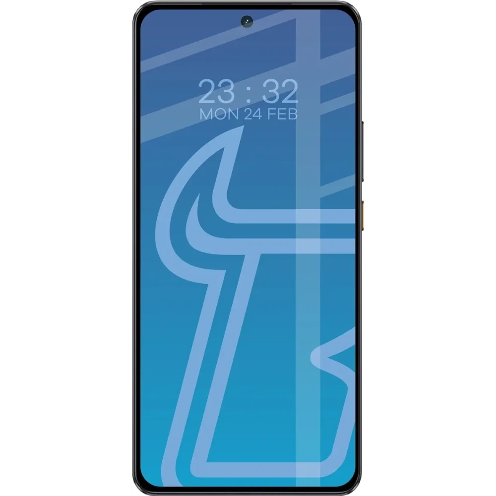 Szkło hartowane Bizon Glass Edge 2 do Realme GT 7 / Realme GT 7T czarna ramka