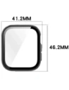 Kup Etui ze szkłem do zegarka Bizon Case+Glass Watch do Huawei Watch Fit 4 czarne - BIZ9547 - {ean13} - Sklep Home Screen