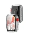 Etui ze szkłem do zegarka Bizon Case+Glass Watch do Huawei Watch Fit 4 przezroczyste