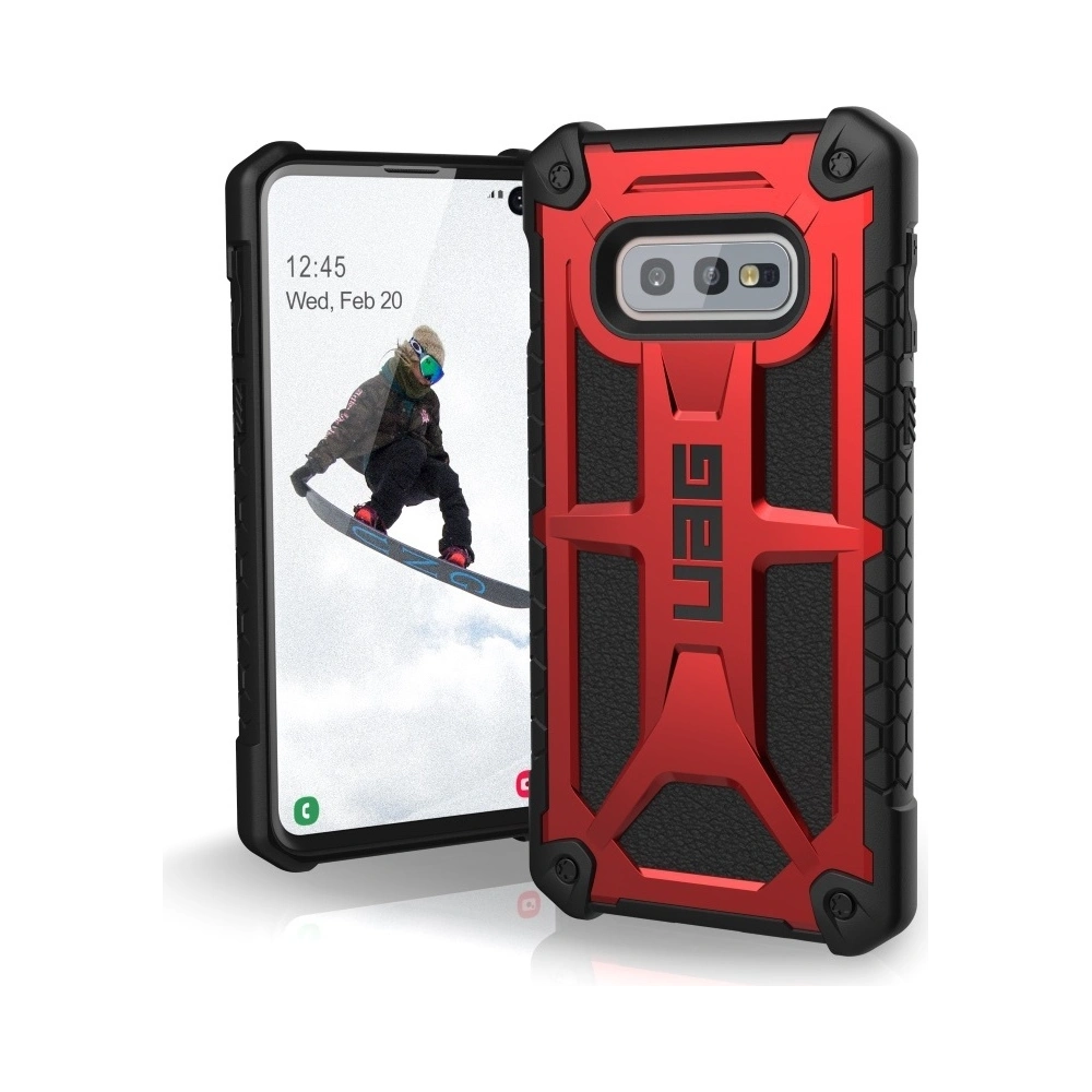 Etui UAG Urban Armor Gear Monarch Samsung Galaxy S10e (czerwone)