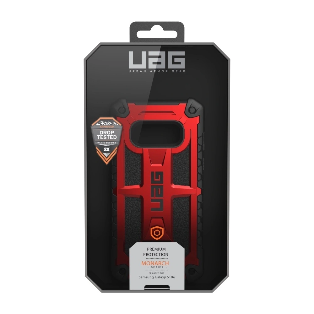 Etui UAG Urban Armor Gear Monarch Samsung Galaxy S10e (czerwone)