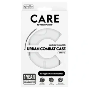 Kup CARE od PanzerGlass Flagship Case MagSafe pro Apple iPhone 16 Pro Max bílý - PZG996 - {ean13} - Sklep Home Screen