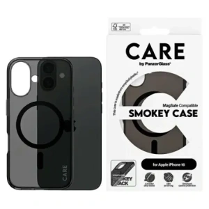 Kup CARE by PanzerGlass Flagship Case MagSafe Apple iPhone 16 füstös - PZG998 - {ean13} - Sklep Home Screen
