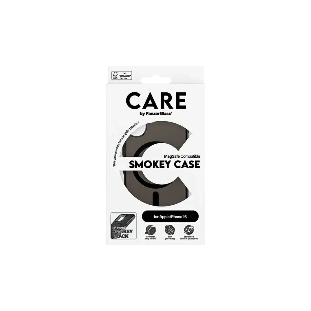 Etui CARE by PanzerGlass Flagship Case MagSafe do Apple iPhone 16 dymny