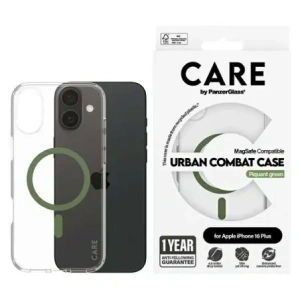 Kup Etui CARE by PanzerGlass Flagship Case MagSafe do Apple iPhone 16 Plus zielony - PZG1000 - {ean13} - Sklep Home Screen